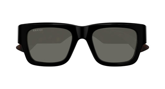 GUCCI GG1668S 1 RECTANGULAR / BLACK