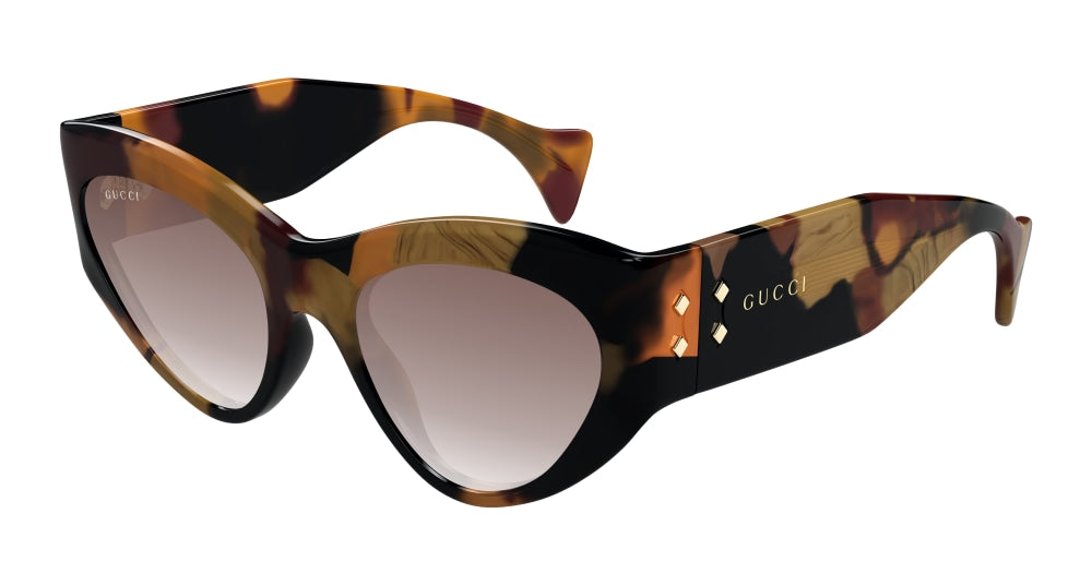 GUCCI GG1704S 2 CAT EYE / HAVANA