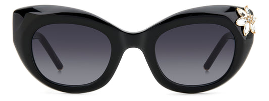 CAROLINA HERRERA HER 0215/S 807 CAT EYE / BLACK