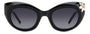 CAROLINA HERRERA HER 0215/S 807 CAT EYE / BLACK