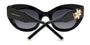 CAROLINA HERRERA HER 0215/S 807 CAT EYE / BLACK
