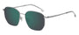 HUGO BOSS 1673/F/SK R81 RECTANGULAR / SILVER