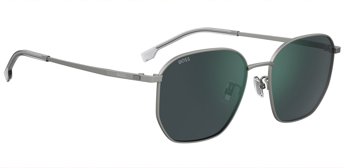 HUGO BOSS 1673/F/SK R81 RECTANGULAR / SILVER