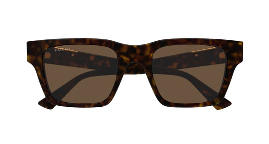 GUCCI GG1889S 2 RECTANGULAR / HAVANA