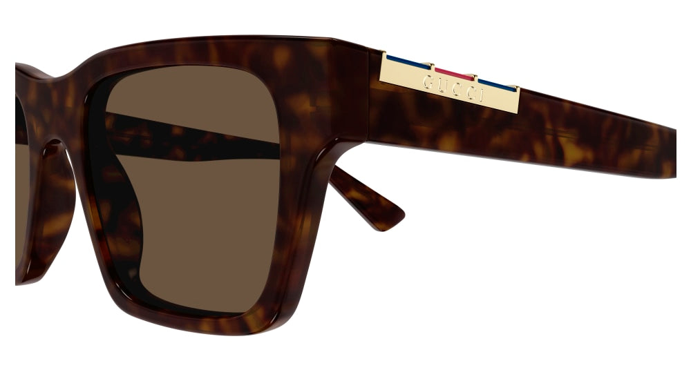 GUCCI GG1889S 2 RECTANGULAR / HAVANA