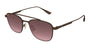 MAUI JIM MJ0640S 2 RECTANGULAR / BROWN