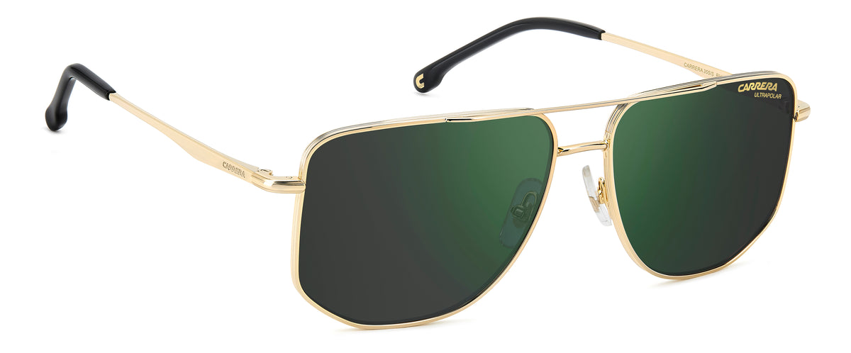 CARRERA 355/S RHLQ3 RECTANGULAR / GOLD