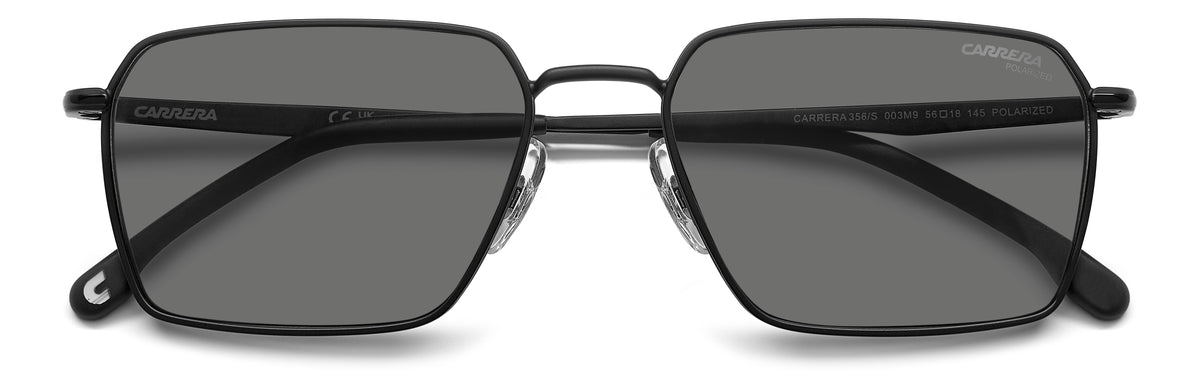 CARRERA 356/S 3 RECTANGULAR / BLACK