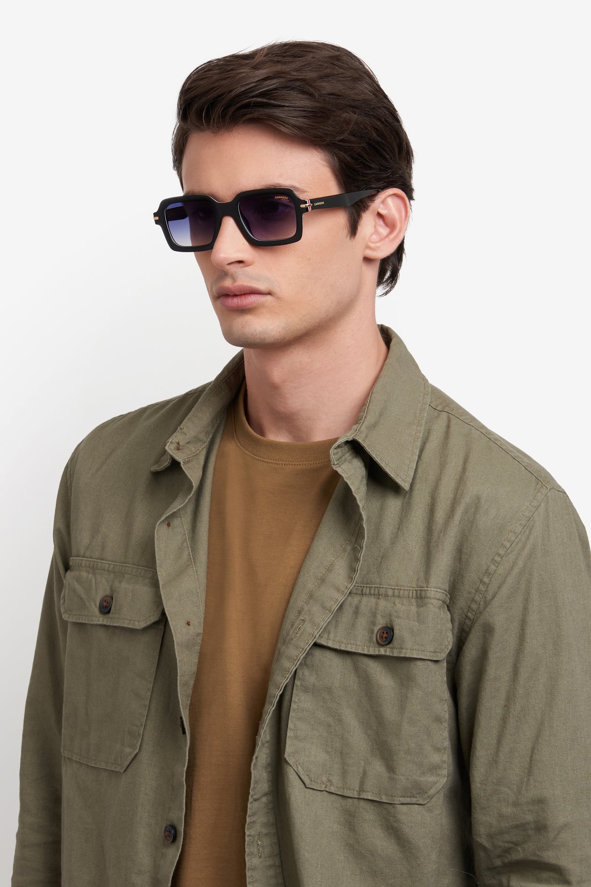 CARRERA 358/S 2M2 RECTANGULAR / BLACK