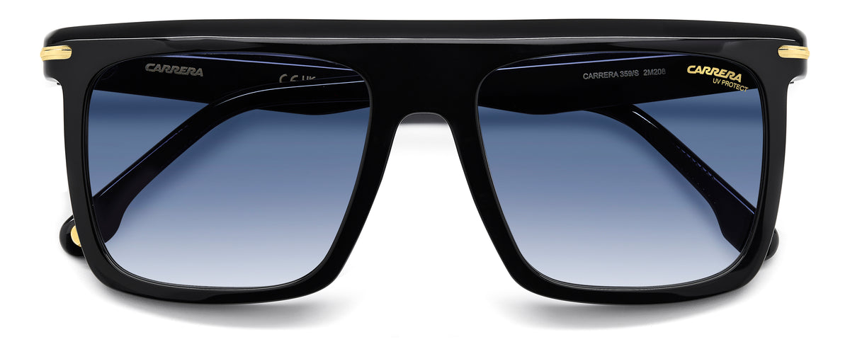 CARRERA 359/S 2M2 RECTANGULAR / BLACK