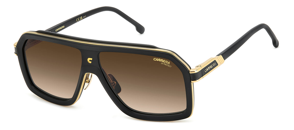 CARRERA CA 1053/S/TI 3 RECTANGULAR / BLACK