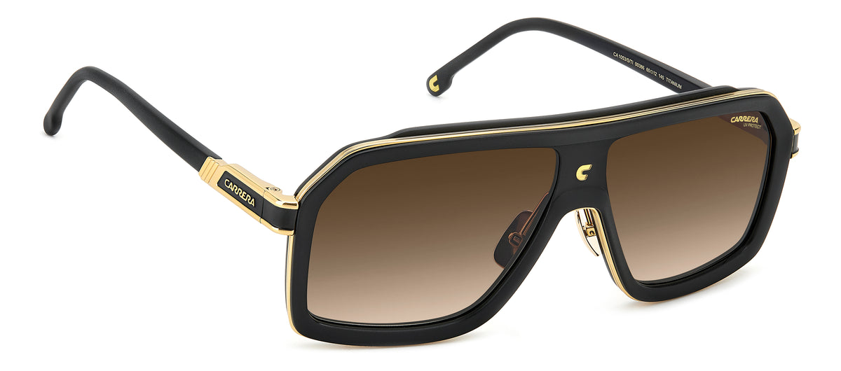 CARRERA CA 1053/S/TI 3 RECTANGULAR / BLACK