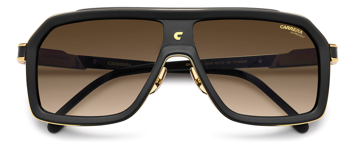 CARRERA CA 1053/S/TI 3 RECTANGULAR / BLACK