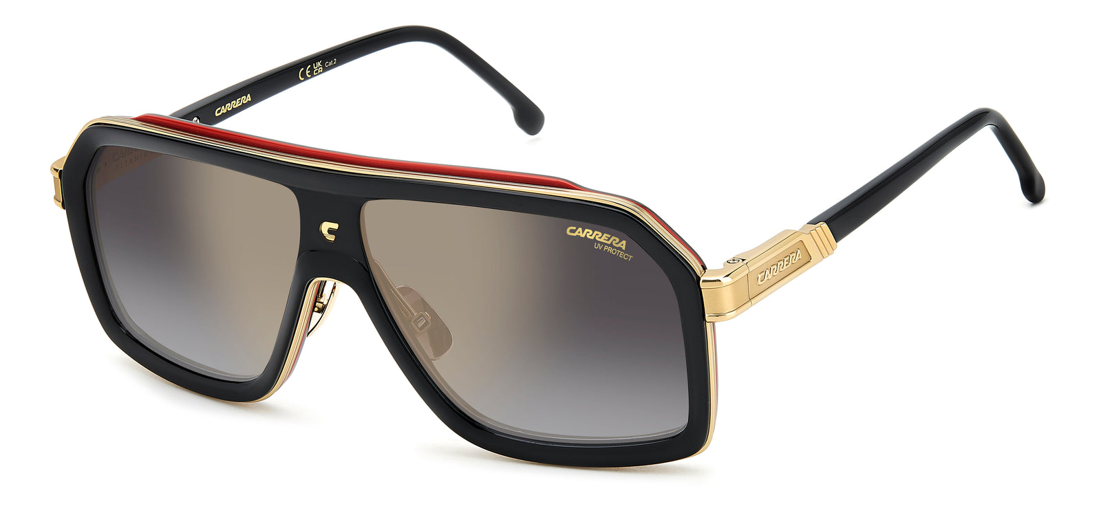 CARRERA CA 1053/S/TI OIT RECTANGULAR / BLACK