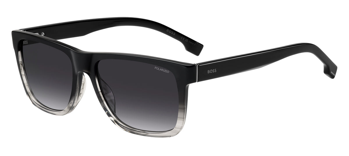 HUGO BOSS 1759/G/S EDM RECTANGULAR / BLACK