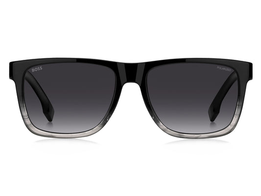 HUGO BOSS 1759/G/S EDM RECTANGULAR / BLACK
