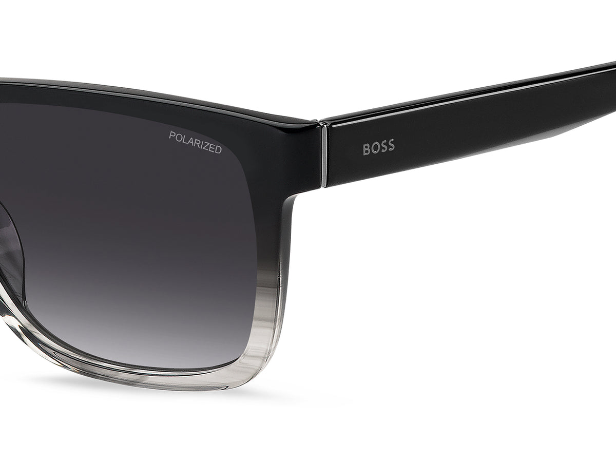 HUGO BOSS 1759/G/S EDM RECTANGULAR / BLACK