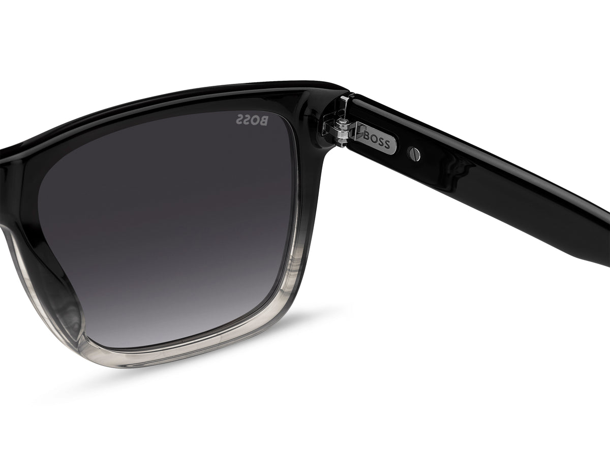 HUGO BOSS 1759/G/S EDM RECTANGULAR / BLACK