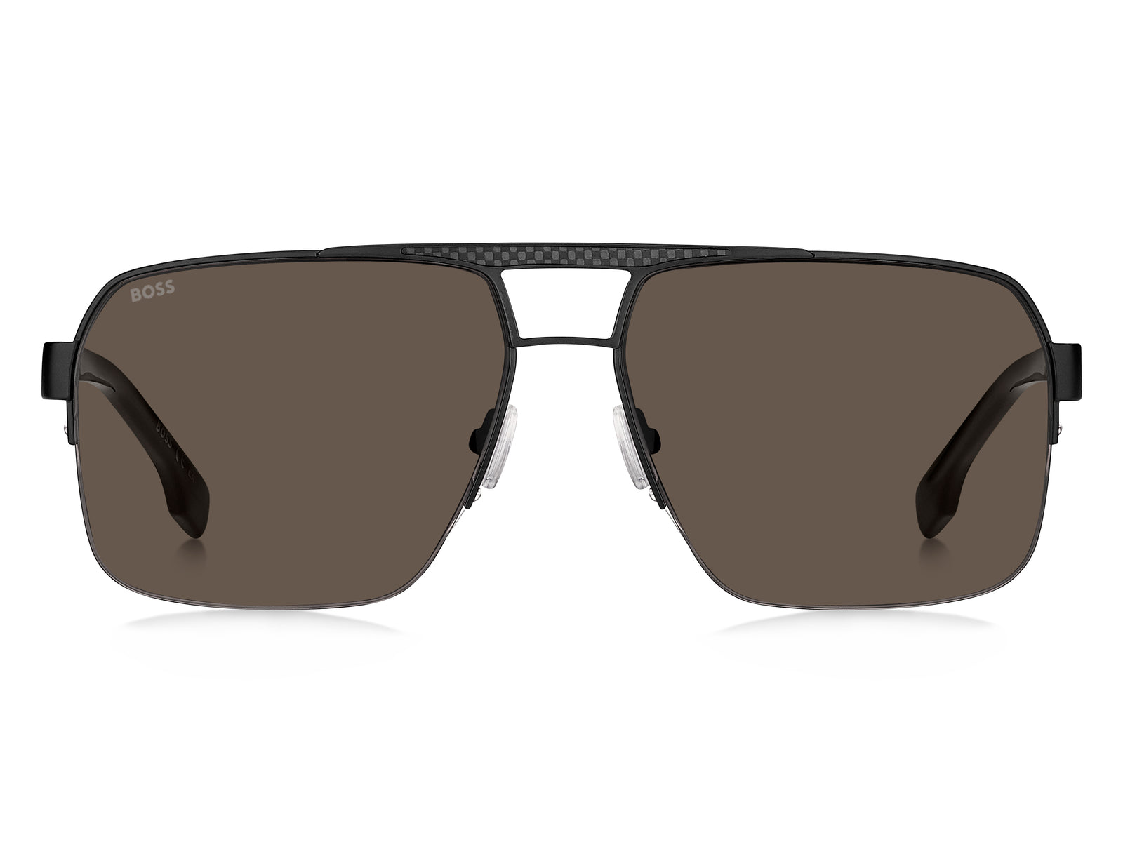 HUGO BOSS 1767/S 3 SQUARE / BLACK
