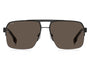 HUGO BOSS 1767/S 3 SQUARE / BLACK