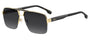 HUGO BOSS 1767/S J5G SQUARE / GOLD