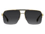 HUGO BOSS 1767/S J5G SQUARE / GOLD