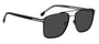 HUGO BOSS 1748/S TI7 RECTANGULAR / BLACK