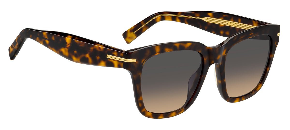 HUGO BOSS 1778/G/S 86 RECTANGULAR / HAVANA