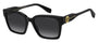 MARC JACOBS 814/S 807 RECTANGULAR / BLACK