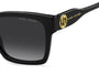 MARC JACOBS 814/S 807 RECTANGULAR / BLACK