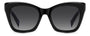 MISSONI MIS 0219/S 807 RECTANGULAR / BLACK