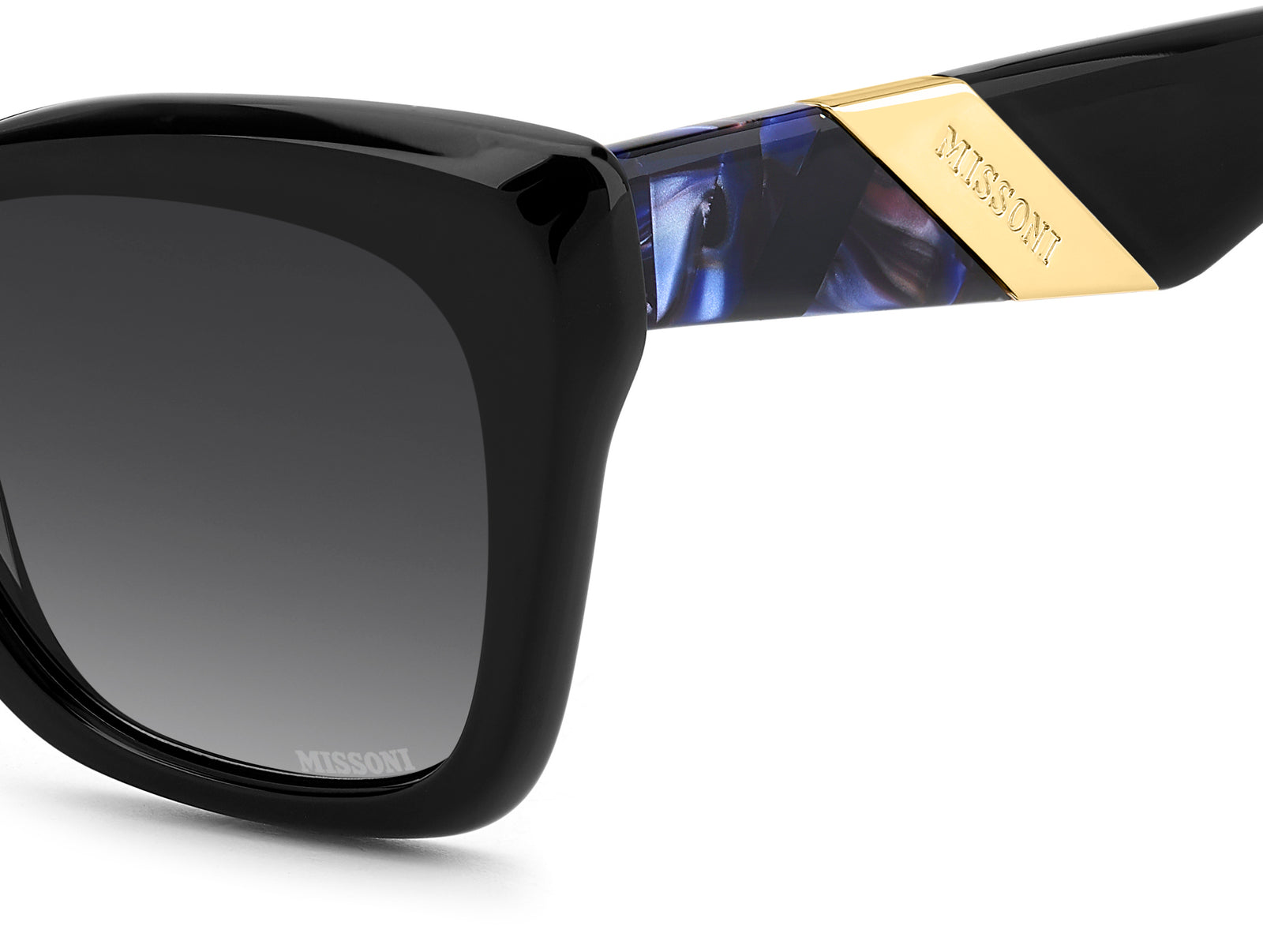 MISSONI MIS 0219/S 807 RECTANGULAR / BLACK