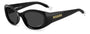 MISSONI MIS 0221/S 807 RECTANGULAR / BLACK