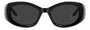 MISSONI MIS 0221/S 807 RECTANGULAR / BLACK