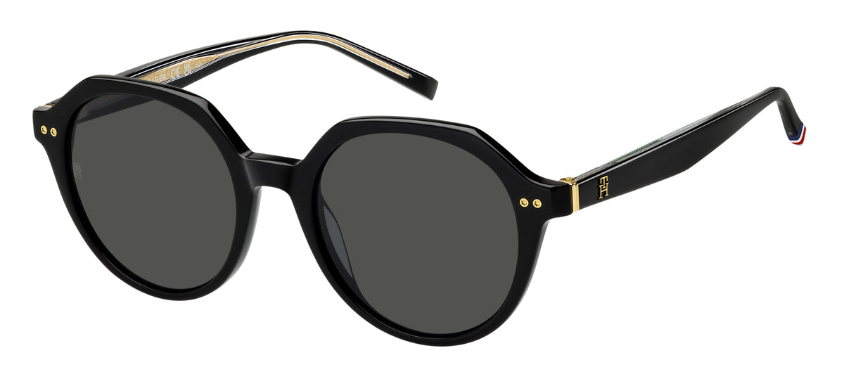 TOMMY HILFIGER TH 2212/S 807 ROUND / BLACK