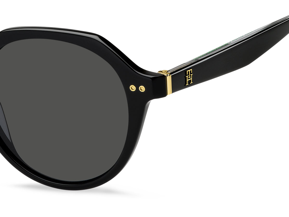 TOMMY HILFIGER TH 2212/S 807 ROUND / BLACK