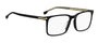 HUGO BOSS 1753/G 807 RECTANGULAR / BLACK