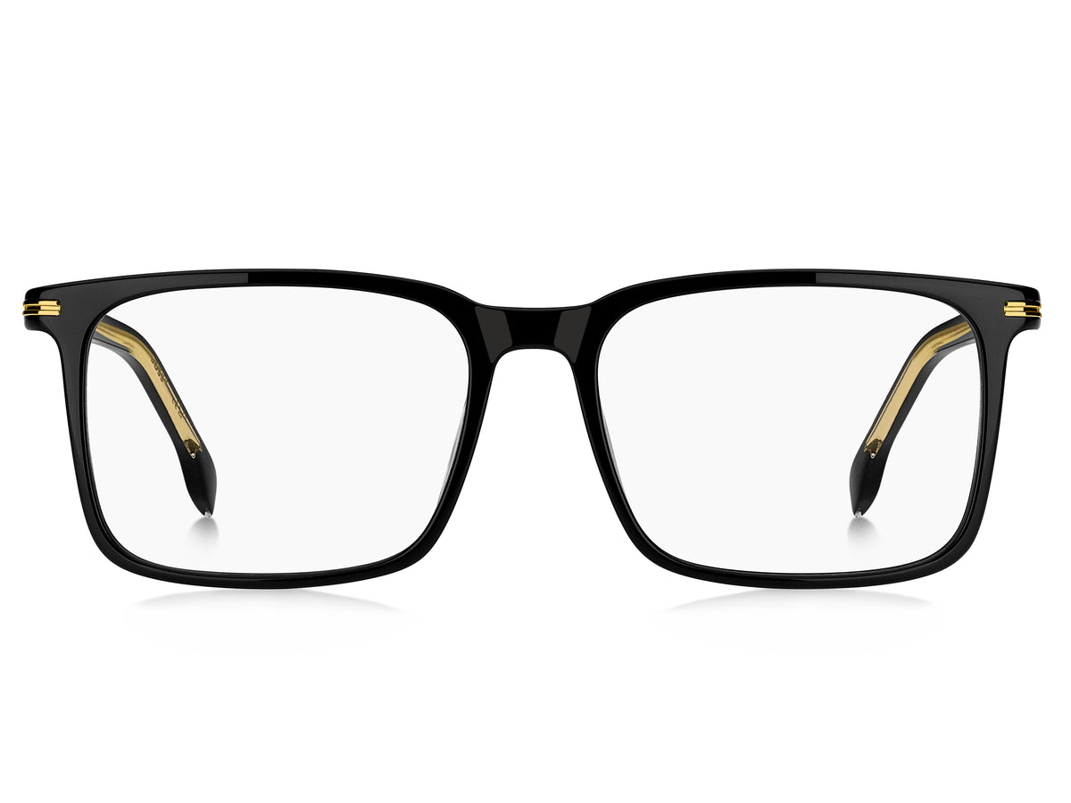 HUGO BOSS 1753/G 807 RECTANGULAR / BLACK