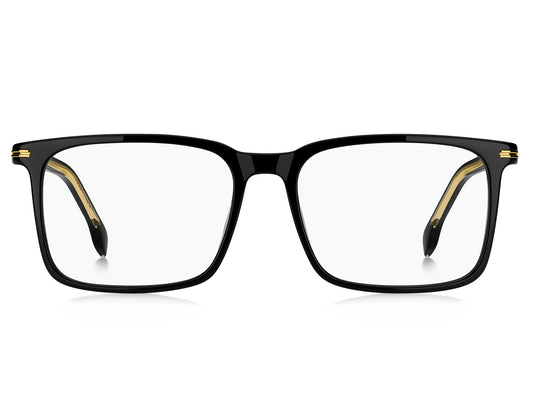 HUGO BOSS 1753/G 807 RECTANGULAR / BLACK