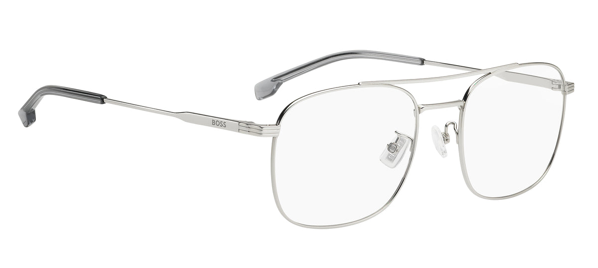 HUGO BOSS 1771/G 10 RECTANGULAR / SILVER