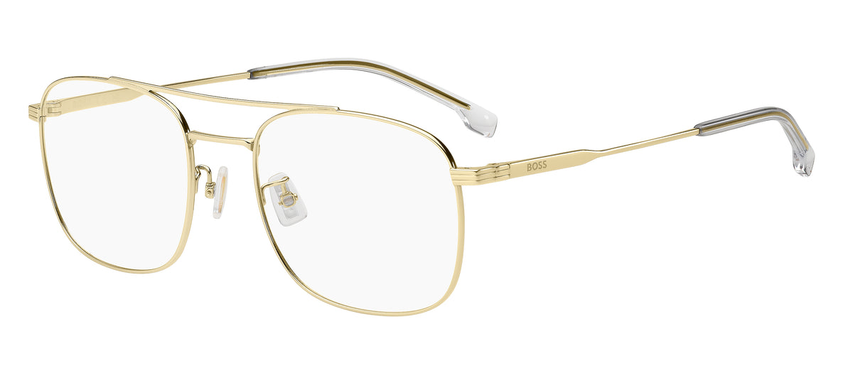 HUGO BOSS 1771/G J5G RECTANGULAR / GOLD