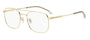 HUGO BOSS 1771/G J5G RECTANGULAR / GOLD