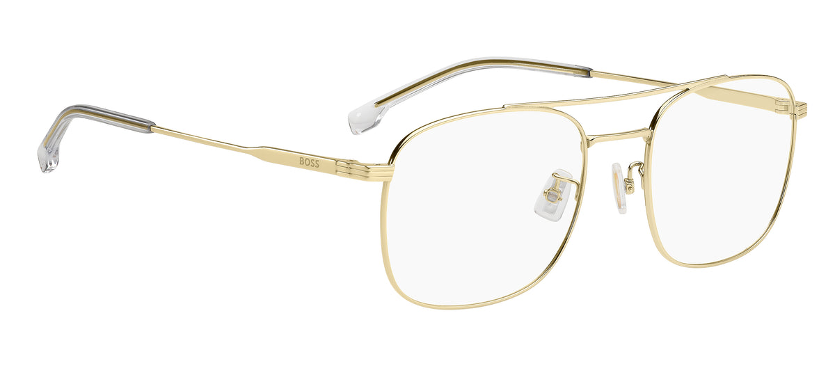 HUGO BOSS 1771/G J5G RECTANGULAR / GOLD