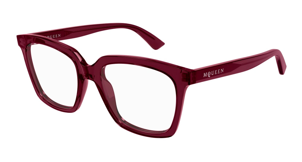 ALEXANDER MCQUEEN AM0513O 3 CAT EYE / BURGUNDY