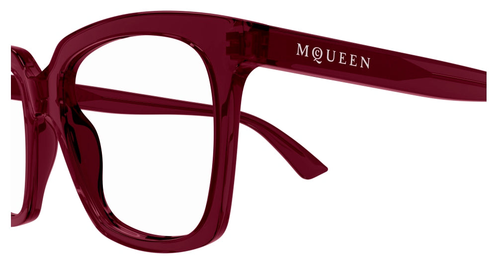 ALEXANDER MCQUEEN AM0513O 3 CAT EYE / BURGUNDY