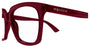 ALEXANDER MCQUEEN AM0513O 3 CAT EYE / BURGUNDY