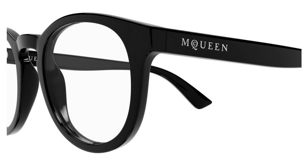 ALEXANDER MCQUEEN AM0514O 1 ROUND / BLACK