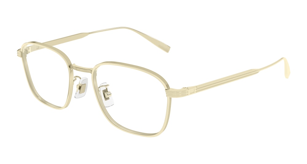 DUNHILL DU0103O 1 RECTANGULAR / GOLD