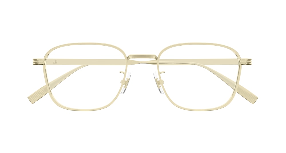 DUNHILL DU0103O 1 RECTANGULAR / GOLD