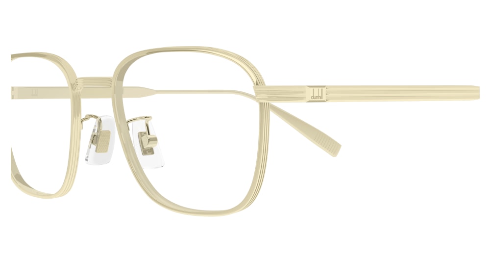 DUNHILL DU0103O 1 RECTANGULAR / GOLD
